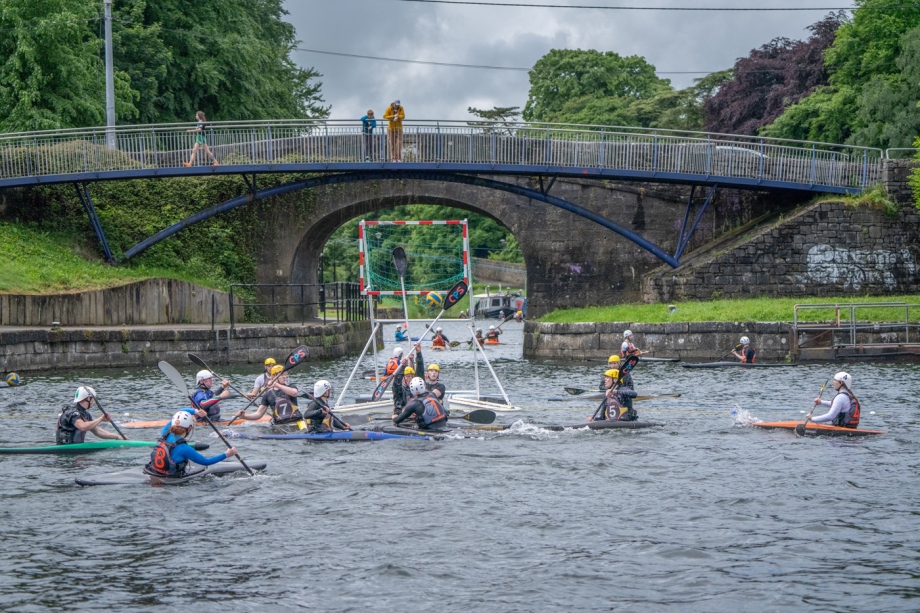 The Mullingar Harbour Canoe Polo Club's membership has grown Mullingar Harbour Canoe Polo Club
