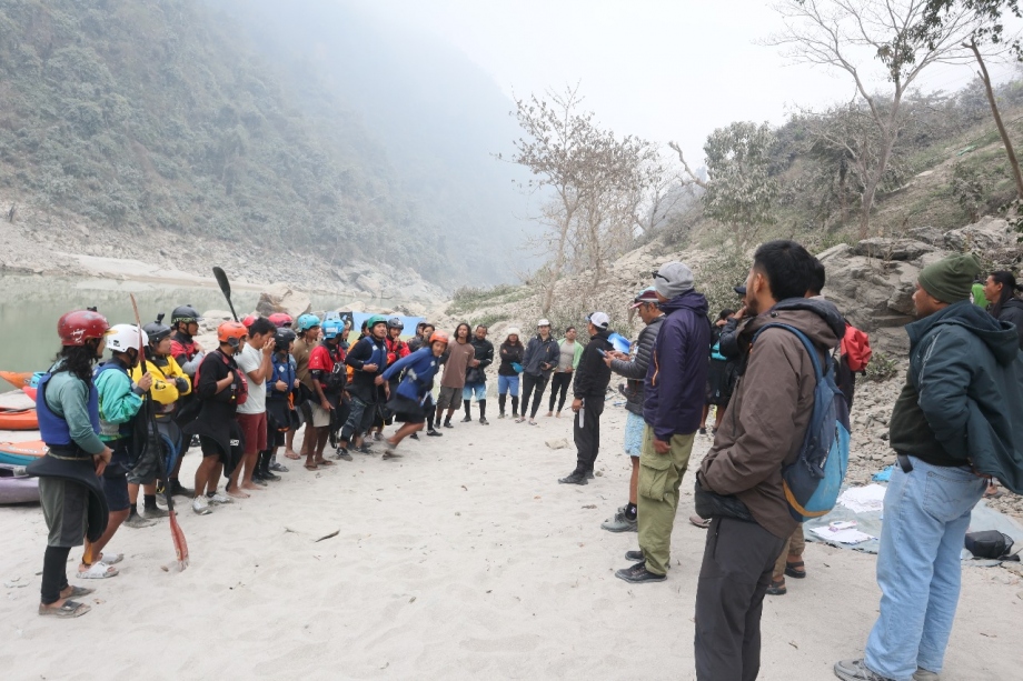 Nepal canoe kayak slalom 2025