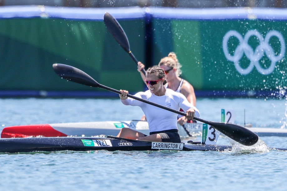 New Zealand Lisa Carrington K1 500 Tokyo Olympics