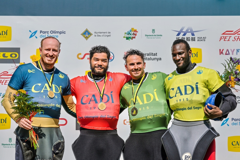 The African Reference Race was among the highlights of La Seu The kayak cross African Reference Race was among the highlights of La Seu