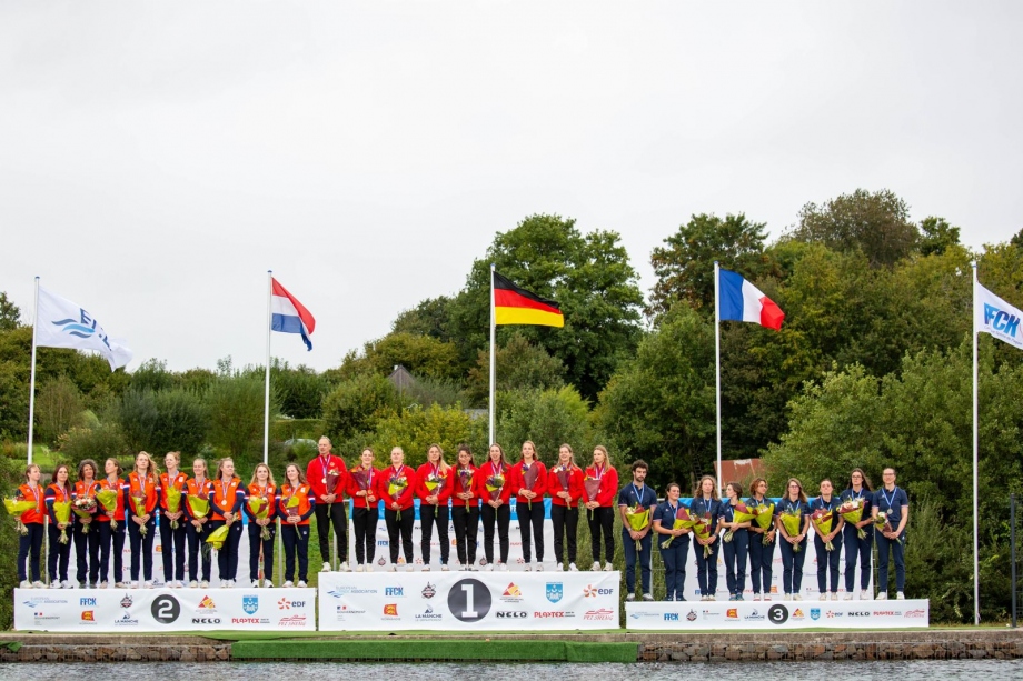 German women's team defended their European crown in France German women's team defended their European crown in France