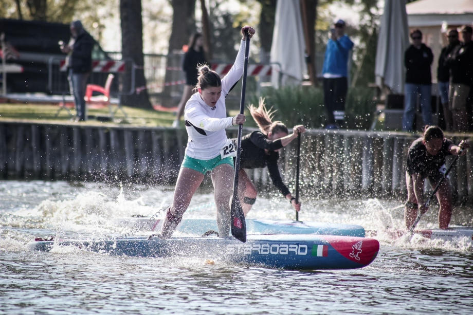Pampinella stars in Torbay Cecilia Pampinella SUP Italy 2025