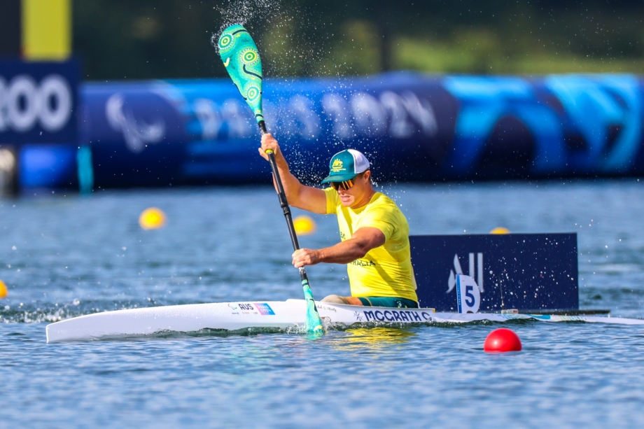 Curtis McGrath Paracanoe Australia Paris 2024 Paralympics