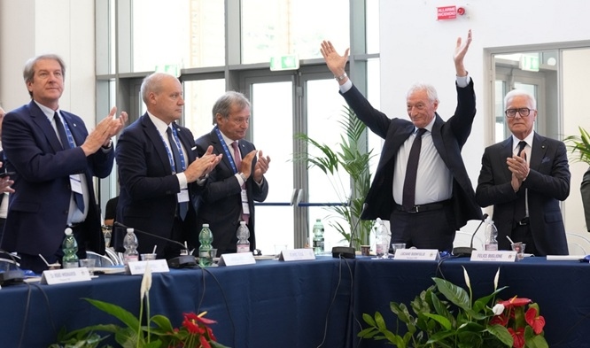 Luciano Buonfiglio has been elected as President of CONI Luciano Buonfiglio CONI President Italy election 2025