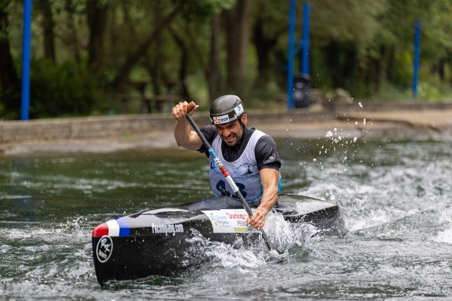 Nicolas Sauteur France wildwater canoeing 2025 Skopje