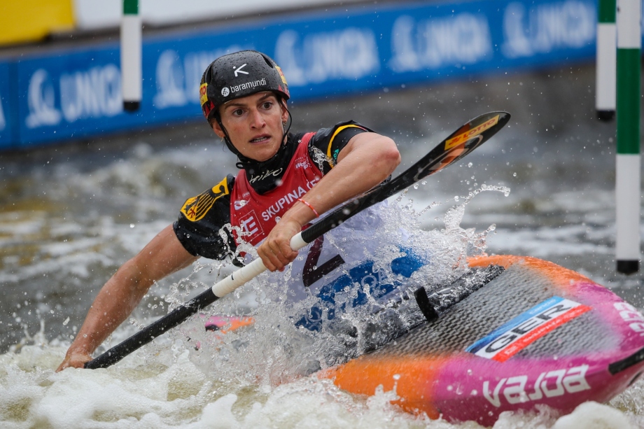 Ricarda Funk kayak slalom Prague 2023