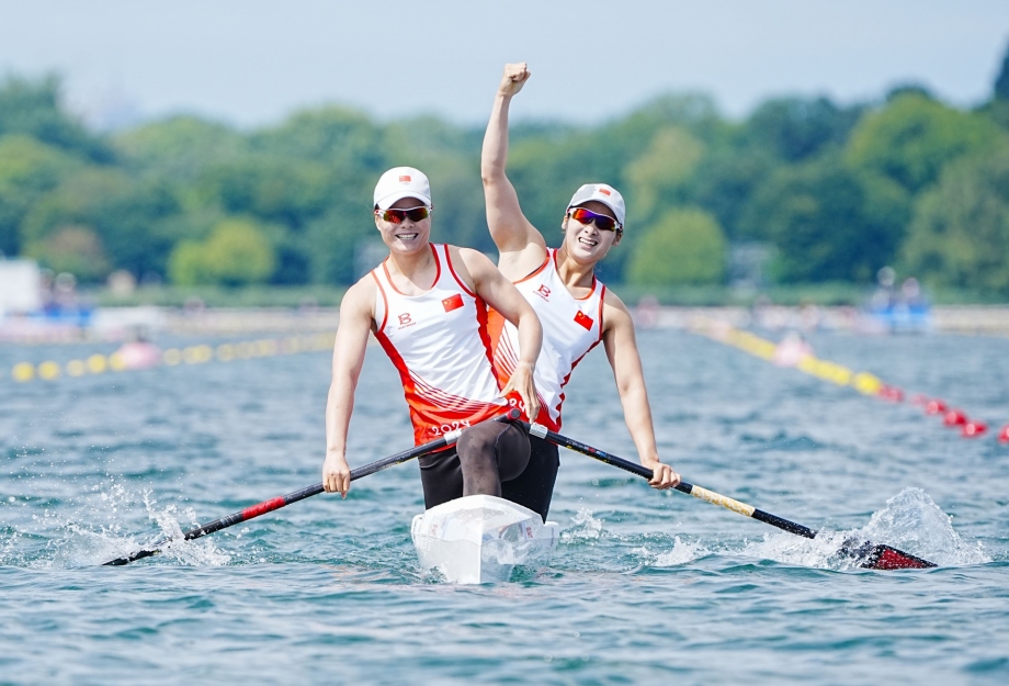 Shixiao Xu and Mengya Sun Paris 2024 canoe sprint China