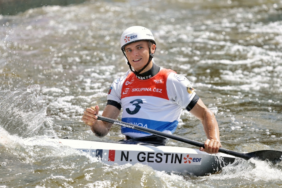 Nicolas Gestin France canoe slalom Prague 2025