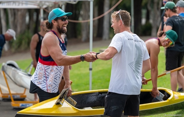 Paddlers from different Oceania countries have been coming together Oceania athletes canoe kayak development camp
