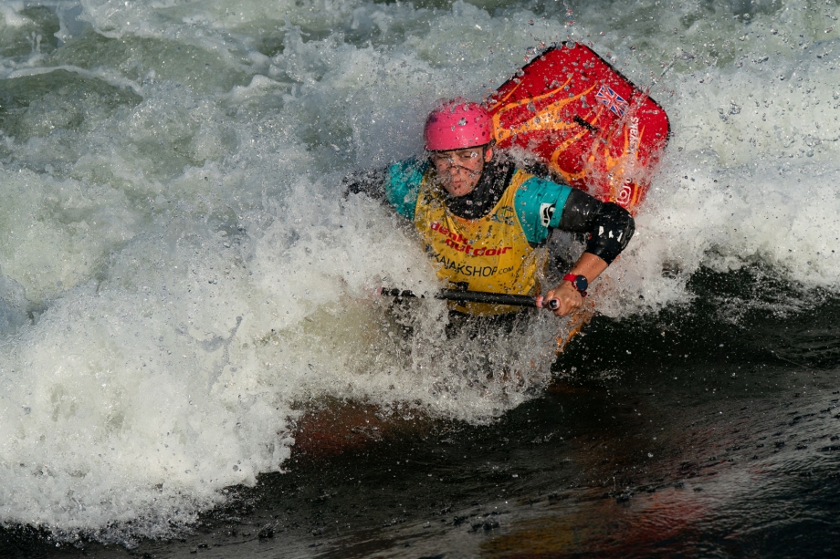Ottilie Robinson-Shaw canoe freestyle kayak 2025 Plattling day 2