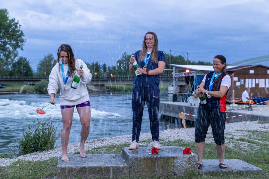 Ottilie Robinson-Shaw canoe freestyle plattling 2024