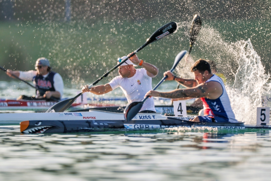 Paracanoe competition will take place over three days in LA Paracanoe action Milan 2025