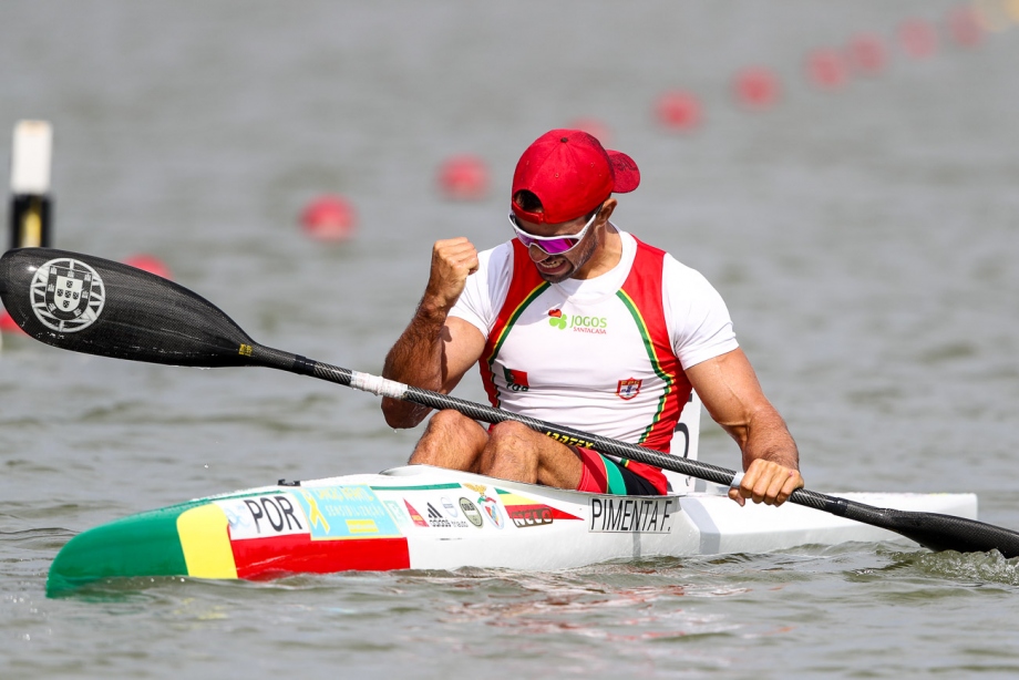 Portugal <a href='/webservice/athleteprofile/36448' data-id='36448' target='_blank' class='athlete-link'>Fernando Pimenta</a> K1 1000 Szeged 2020