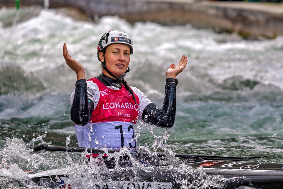 Satkova captures bronze after tight run Satkova Bronze C1
