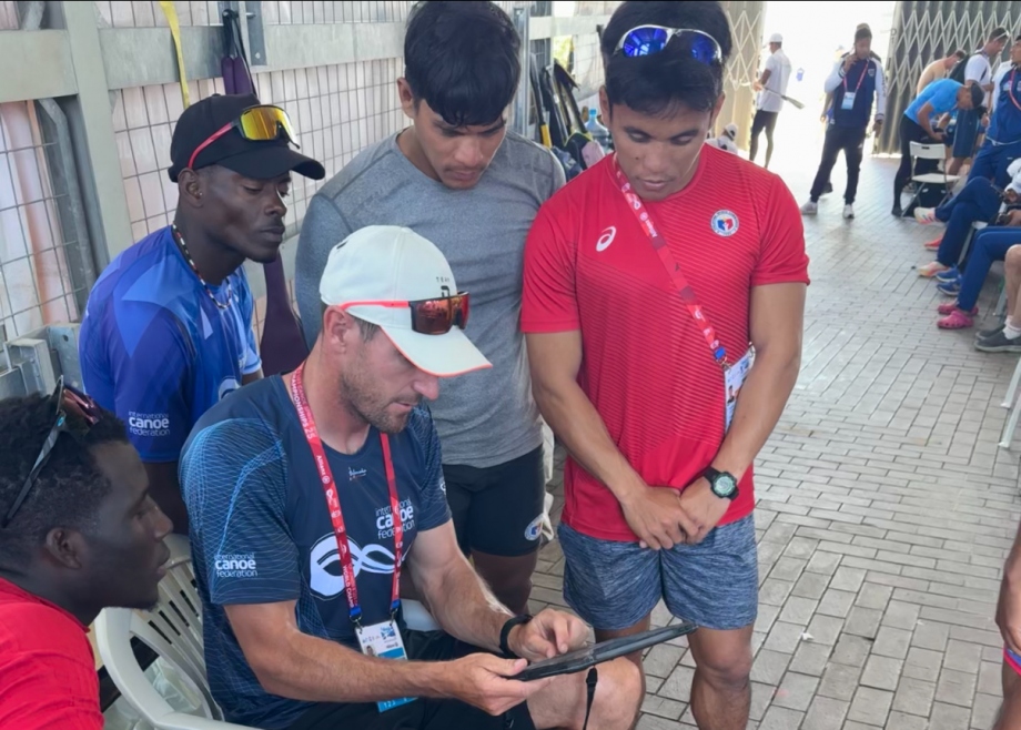 Sebastian Brendel was a coach at the ICF development camp in Portugal Sebastian Brendel was a coach at the ICF development camp in Portugal