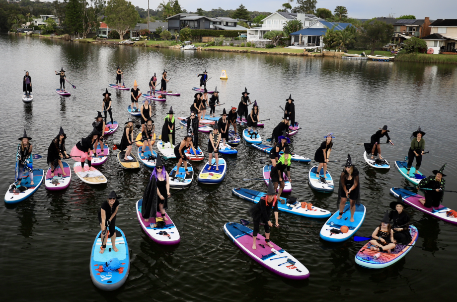 She SUPs themed paddling excursion 