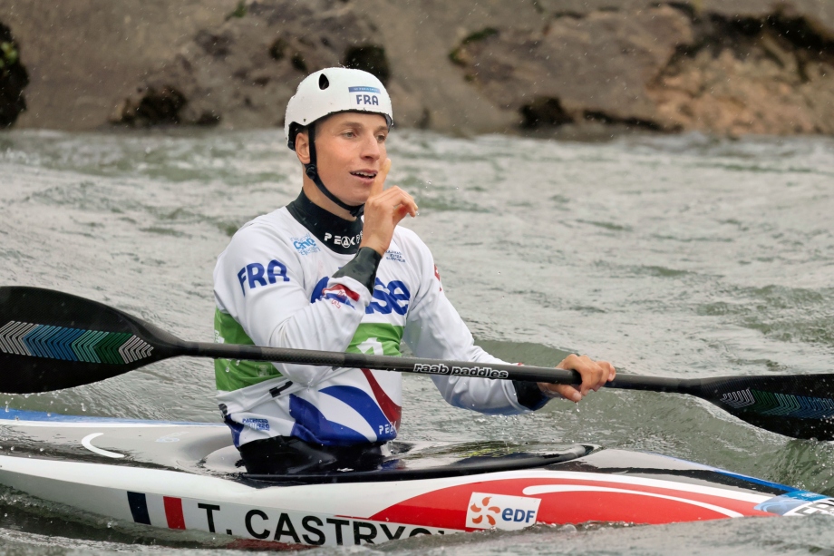 Titouan Castryck K1 kayak slalom France Tacen 2025