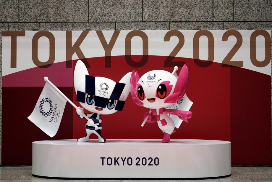 Tokyo Olympics 100 days to go celebrations mascots