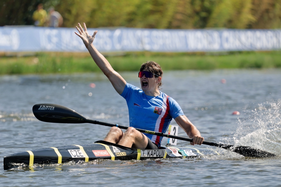 Tomas Kapoun Czechia kayak sprint Montemor 2025