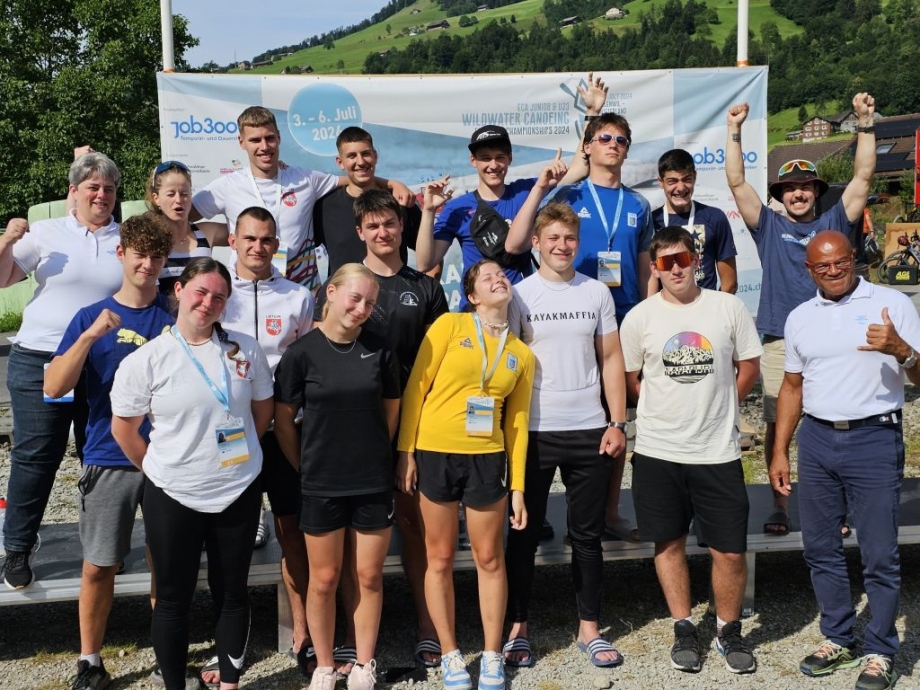 Dallenwill hosted a development camp for Wildwater Canoeing padders Wildwater Canoeing Dallenwill development camp