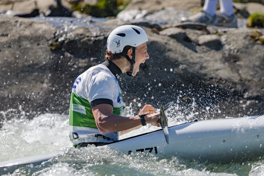 Italy's Xavier Ferrazzi wins his first-ever World Cup gold in Tacen Xavier Ferrazzi kayak slalom Tacen 2026